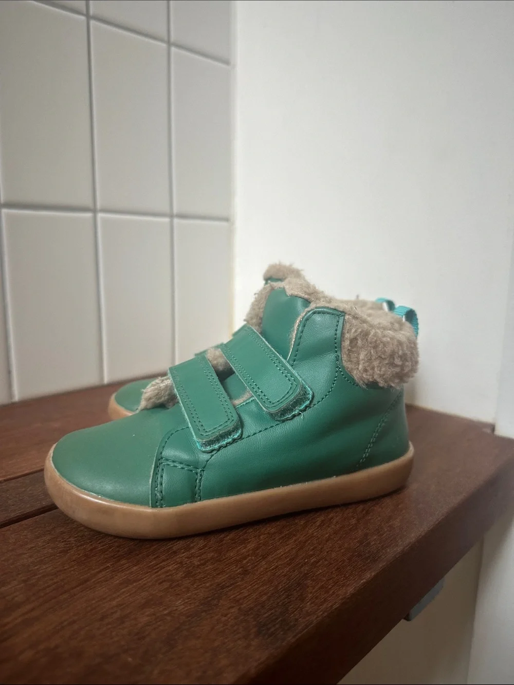 Ten Little faux fur-lined “furry” boots, size 11, VGUC!